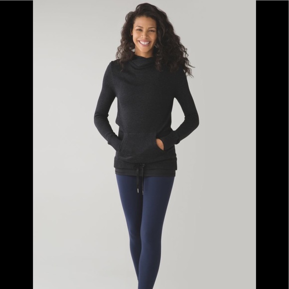 lululemon athletica Tops - Lululemon Sweet Savasana Pullover Black size 4